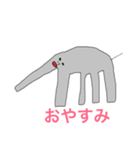 ラクダとゾウ（個別スタンプ：6）