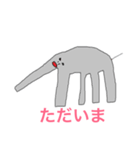 ラクダとゾウ（個別スタンプ：7）