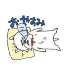ウェスティ・日常で使える虚無顔編（個別スタンプ：8）