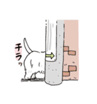 ウェスティ・日常で使える虚無顔編（個別スタンプ：10）