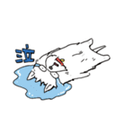 ウェスティ・日常で使える虚無顔編（個別スタンプ：13）