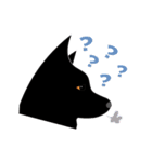 まっ黒わんこのララ-2（個別スタンプ：30）