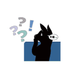 まっ黒わんこのララ-2（個別スタンプ：40）