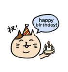 ぽちゃ猫の日常➀（個別スタンプ：2）