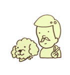 楽しい老夫婦の愛犬モッピーくん（個別スタンプ：16）