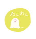 やさしいピンクのおばけ(カラフルな日常編)（個別スタンプ：6）