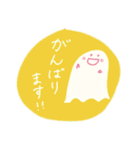 やさしいピンクのおばけ(カラフルな日常編)（個別スタンプ：9）