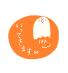 やさしいピンクのおばけ(カラフルな日常編)（個別スタンプ：10）