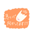 やさしいピンクのおばけ(カラフルな日常編)（個別スタンプ：18）