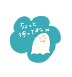 やさしいピンクのおばけ(カラフルな日常編)（個別スタンプ：36）