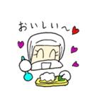 給食調理員さんのスタンプ（個別スタンプ：21）