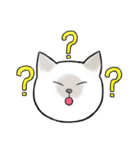 シャム猫のゆるっとスタンプ（個別スタンプ：10）