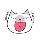 シャム猫のゆるっとスタンプ（個別スタンプ：16）