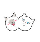 シャム猫のゆるっとスタンプ（個別スタンプ：40）