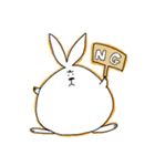 もしかしてうさぎ（個別スタンプ：1）