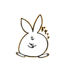 もしかしてうさぎ（個別スタンプ：10）