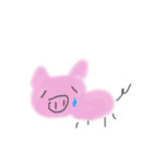 顔のデカイ動物さん（個別スタンプ：12）