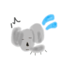 顔のデカイ動物さん（個別スタンプ：13）