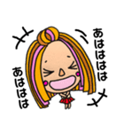 ピンク女子（個別スタンプ：2）