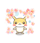 敬語のうさぎスタンプ（個別スタンプ：1）