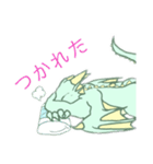 かわいいドラゴンスタンプ（個別スタンプ：6）