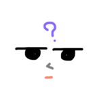 文字に出来ない…！Simple絵文字（個別スタンプ：2）