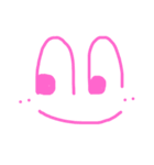 文字に出来ない…！Simple絵文字（個別スタンプ：3）
