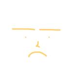 文字に出来ない…！Simple絵文字（個別スタンプ：7）