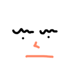 文字に出来ない…！Simple絵文字（個別スタンプ：11）