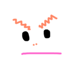 文字に出来ない…！Simple絵文字（個別スタンプ：13）