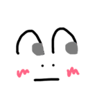 文字に出来ない…！Simple絵文字（個別スタンプ：14）