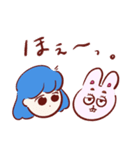 傘子とうさ子の日常（個別スタンプ：1）