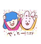 傘子とうさ子の日常（個別スタンプ：10）