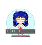 ドット絵 カプセル トイ子ちゃん3（個別スタンプ：15）