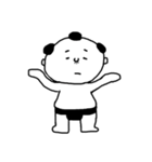 【鼻毛たろう】文字なし編でごわす（個別スタンプ：7）