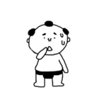 【鼻毛たろう】文字なし編でごわす（個別スタンプ：8）