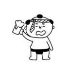 【鼻毛たろう】文字なし編でごわす（個別スタンプ：16）