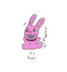 キモかわいいウサギ達（個別スタンプ：2）