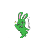 キモかわいいウサギ達（個別スタンプ：10）