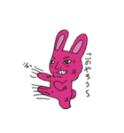 キモかわいいウサギ達（個別スタンプ：27）