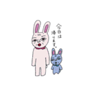 キモかわいいウサギ達（個別スタンプ：30）