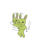 キモかわいいウサギ達（個別スタンプ：38）