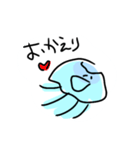 くらげのゆるいスタンプ（個別スタンプ：14）