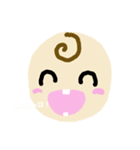 歯が生えてきたあかちゃん（個別スタンプ：3）