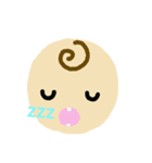 歯が生えてきたあかちゃん（個別スタンプ：6）