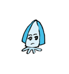 あおらないイカスタンプ（個別スタンプ：34）