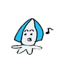あおらないイカスタンプ（個別スタンプ：37）