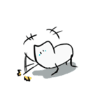 しろとくろのいきもの（個別スタンプ：17）