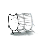 しろとくろのいきもの（個別スタンプ：19）