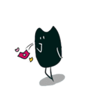 しろとくろのいきもの（個別スタンプ：20）